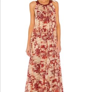 Free People Tropical Toile Maxi Dress